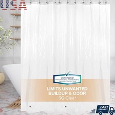 Durable Waterproof Shower Liner Odor Resistant Heavy Duty Protection Easy Clean