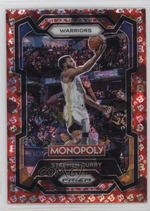 2023-24 Panini Prizm Monopoly Free Parking Prizm Stephen Curry #28