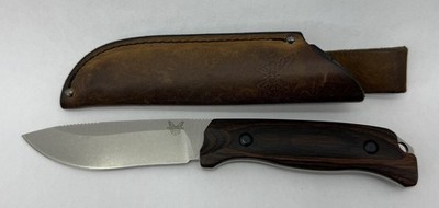 Benchmade 15001 Saddle Mountain Skinner Knife S30V w/ Box & Sheath