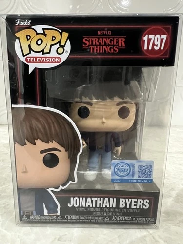 Funko POP! Stranger Things Jonathan Byers 1797 NEW w/ Protector