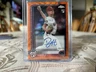 Topps 2025 Chrome Update DJ Herz Autograph Rookie Orange Refractor 08/25