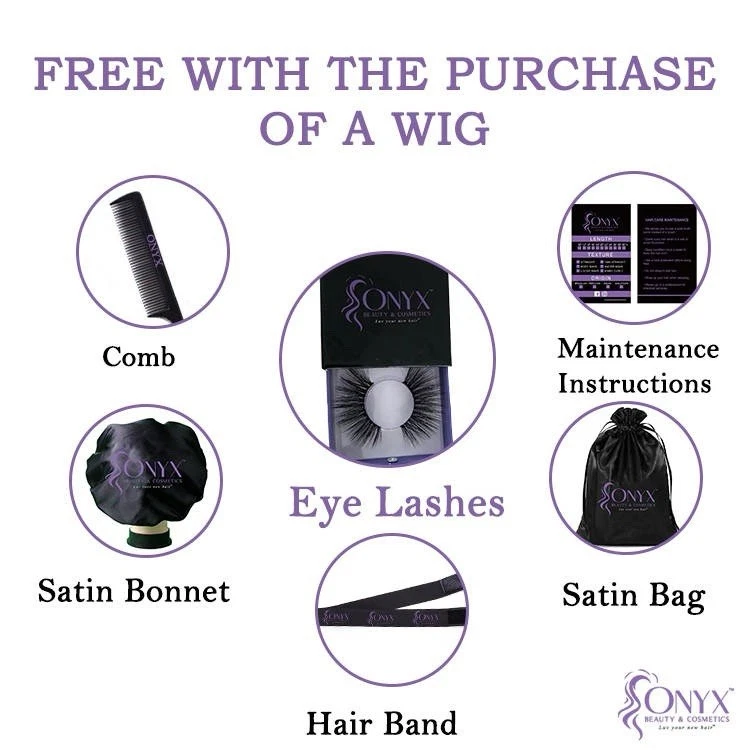 Pelucas brasileñas premium de cabello humano peluca frontal - 24" - Tasha Foto 2 de 4