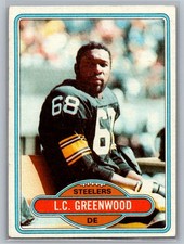 1980 Topps #375 L.C. Greenwood