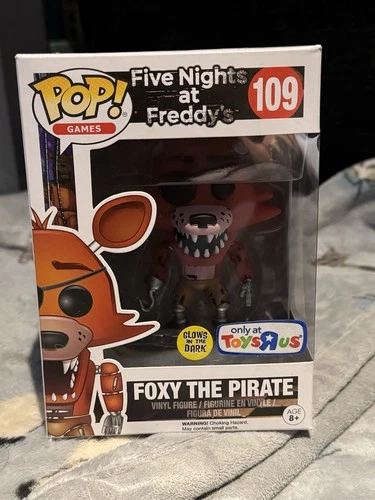 Funko Pop! Vinyl: Five Nights at Freddy's - Foxy (Pirate) (Glow) 109