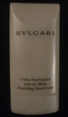 BVLGARI Unscented Nourishing Hand Cream Mini Travel Size 1 oz - NEW - NO BOX!