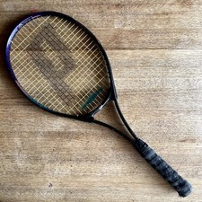 Prince Integra 2 Titanium Black Purple Tennis Racquet Racket With Cover 2 4 1/4