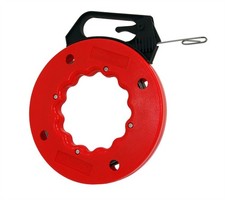 50ft Fish Tape Wire Pull Draw Through Reel for Conduit Cable