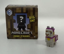 Minecraft Mini-Figures Wood Series 10 1" Purple Llama Figure Mojang