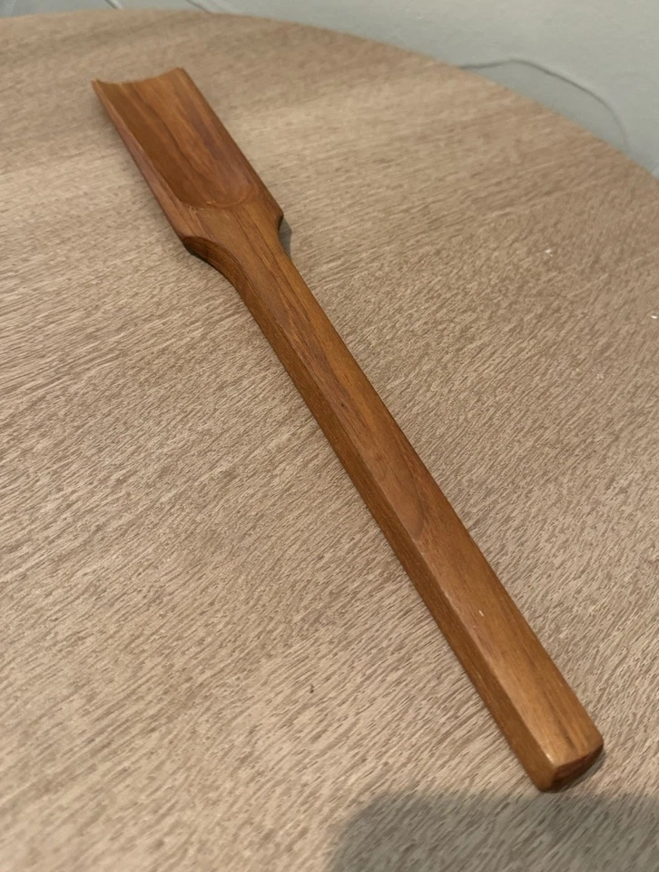 Dansk Designs JHQ Jens Quistgaard Датский «Весло» Тик салат щипцы 13 3⁄4 Замена - Изображение 4 из 4