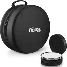 Facmogu 14"X5.5"/14"X6.5" Snare Drum Case, Thick Foam Padded Drums Bag W/Heavy-D