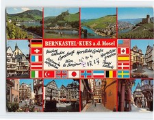 Postcard Malerischer Weinort an der Mosel Bernkastel Kues Germany