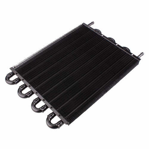 8 Rows Aluminum Remote Transmission Oil Cooler/Auto-Manual Radiator Converter - Picture 3 of 10