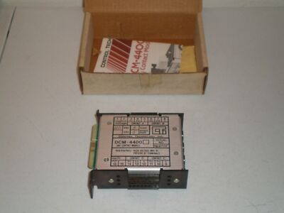 New! Control Technology DCM-4400 Dry Contact Module Free Shipping!
