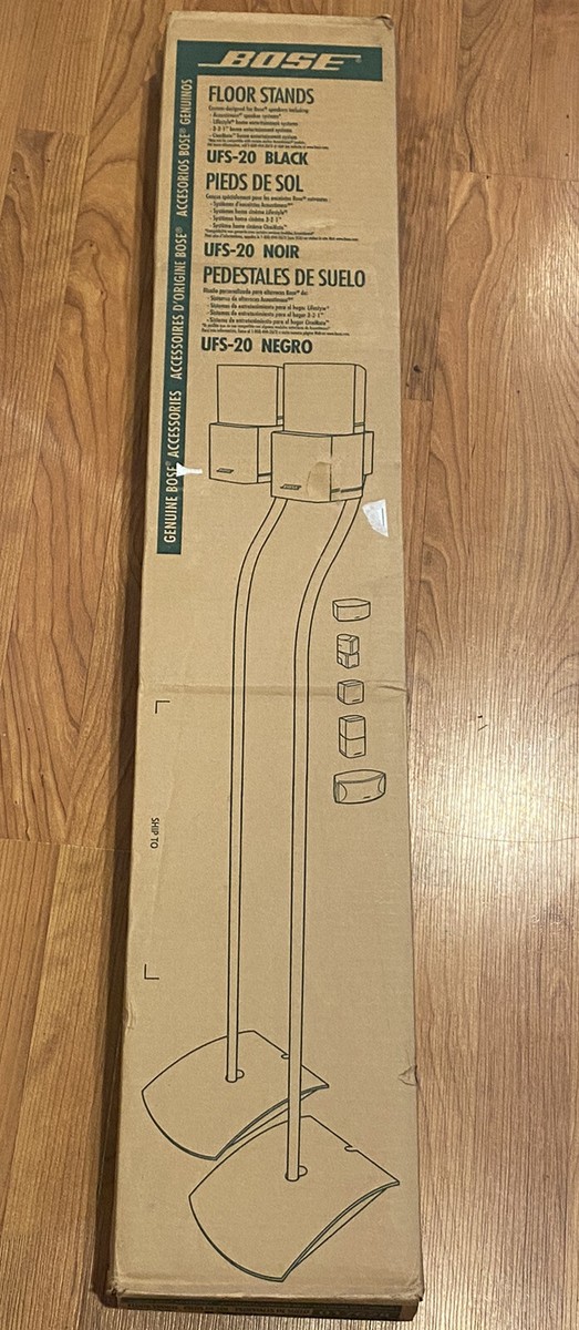 NEW Bose Ufs 20 Spkrs Floor Stands Pair Ufs 20 Sealed In A Box