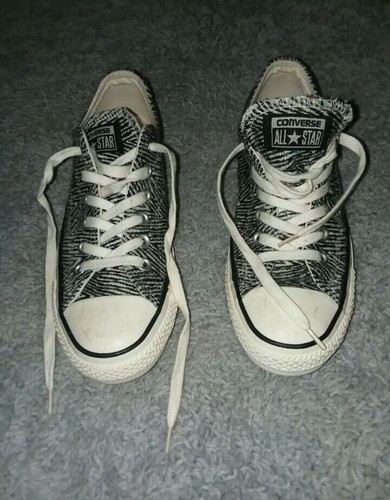 womens zebra converse