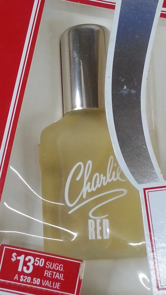 Новый из старых запасов Revlon Charlie красный одеколон и концентрированный одеколон-спрей комплект - Изображение 2 из 4