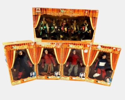Lot of 5 N*SYNC Marionette & Collector Dolls-YR2000- Living Toyz-See Description