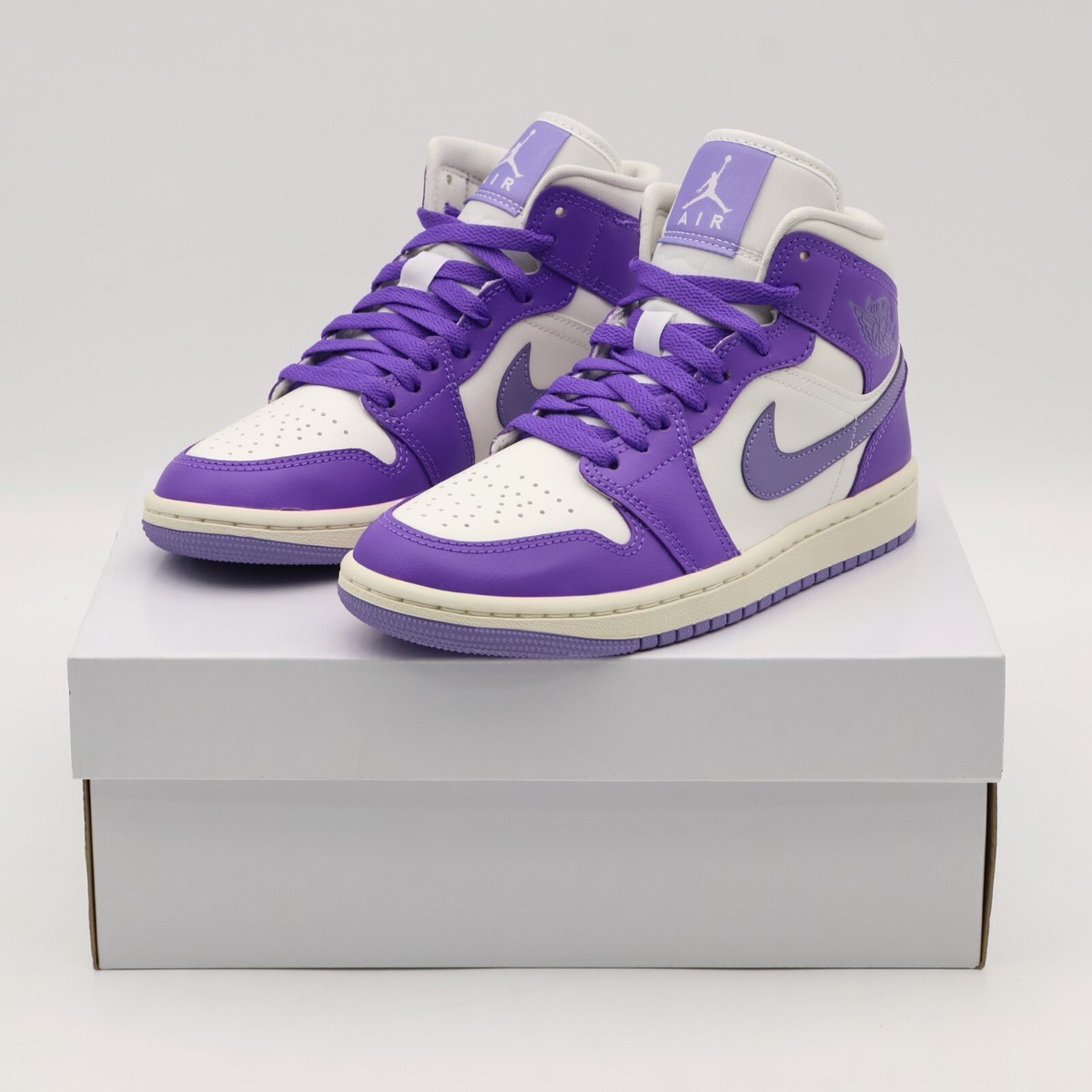 BQ6472-504 Nike Air Jordan 1 Mid Action Grape (Women's) | eBay BQ6472-504 Nike Air Jordan 1 Mid Action Grape (Women's) | eBay