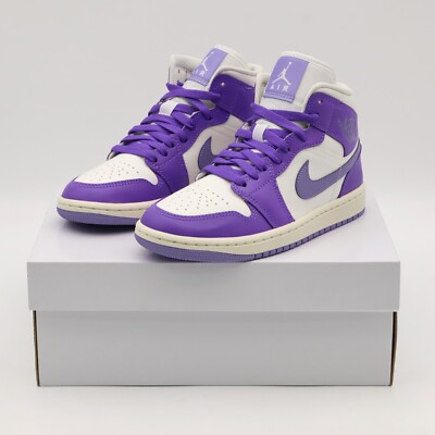 BQ6472-504 Nike Air Jordan 1 Mid Action Grape (Women's) | eBay BQ6472-504 Nike Air Jordan 1 Mid Action Grape (Women's) | eBay