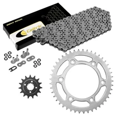 O-Ring Drive Chain & Sprockets Kit for Honda XR650L 1993-2017