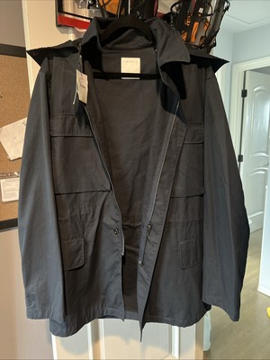 Sandro Paris SS19 Marine Explorer Jacket Sz Medium Navy
