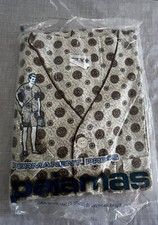 vintage mens 60s shorty pajama ELY WALKER polycotton D USA