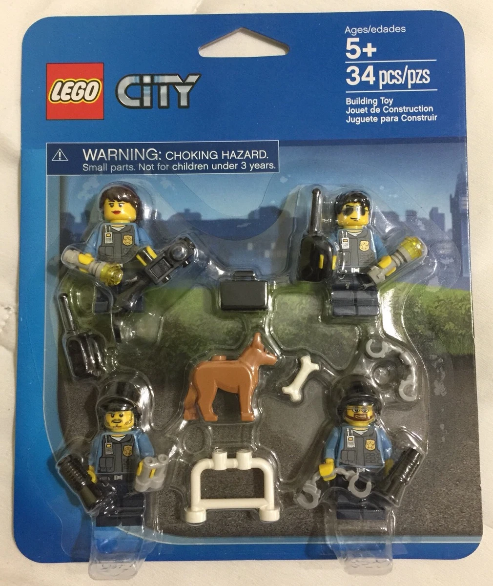 Lego police minifigure pack hot sale