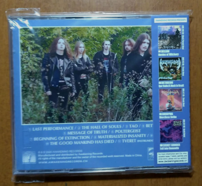 Scabbard ‎– Beginning of Extinction Czech 90´s Death Metal CD +