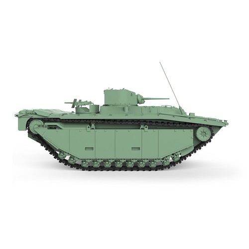 SSMODEL SS72547 1/72 Model Kit US LVT(A)-1 Alligator Amphibious Tank - Bild 4 von 5
