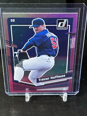 2023 Donruss Pink Foil Trevor Hoffman #240 San Diego Padres