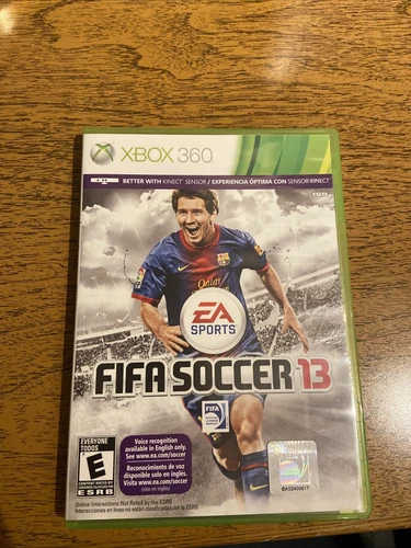 Fifa Soccer 13 - Microsoft Xbox 360 COMPLETE CIB!! MESSI 🔥