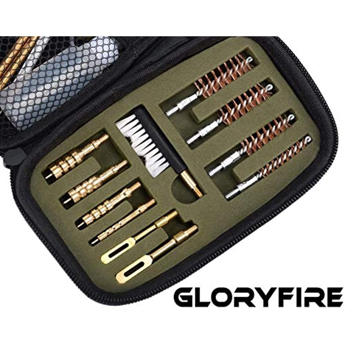 Kit De Nettoyage Pour Canon D'arme - 12 Pièces - Pochette Incluse