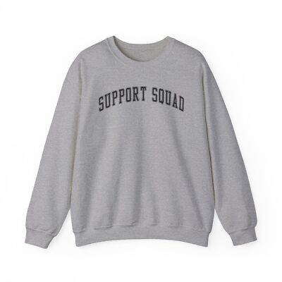 Support Squad Teacher Staff Sweatshirt Gifts Crew Neck Shirt Long Men