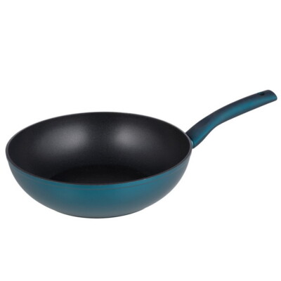 Wok-Bratpfanne Pfanne 24 oder 28 cm Wokbratpfanne Induktion Induktionsbratpfanne