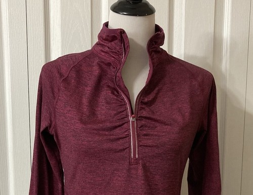 Kirkland Signature Long Sleeve Womens Athletic Shirt Sz S High Neck Form Fitting - Picture 4 of 10