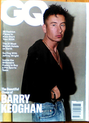 GQ Magazine February 2024 with BARRY KEOGHAN on cover BRAND NEW