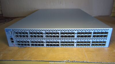 Brocade EMC DS-6520B 16Gb 96-Port SFP+ FC SAN Network Switch + NO RACK EARS