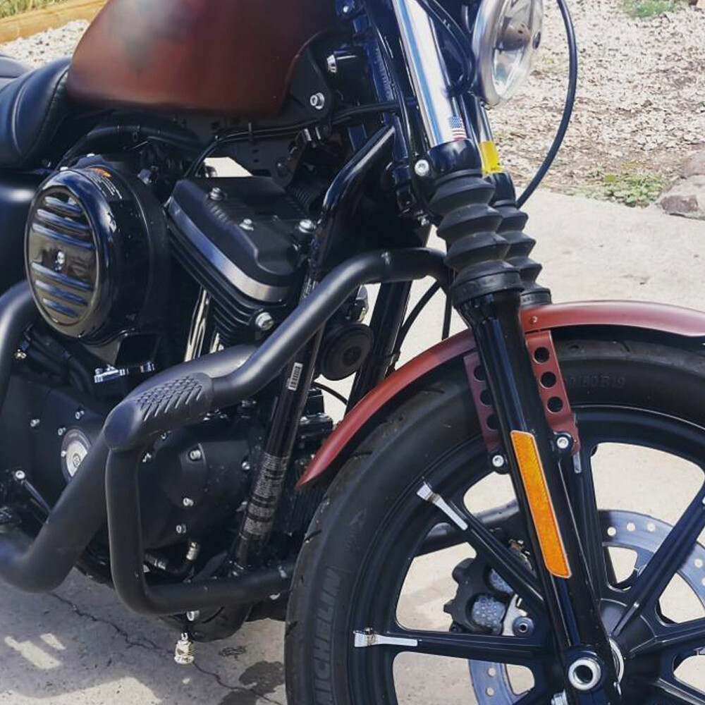 Mustache Engine Guard Highway Crash Bar For Harley Sportster