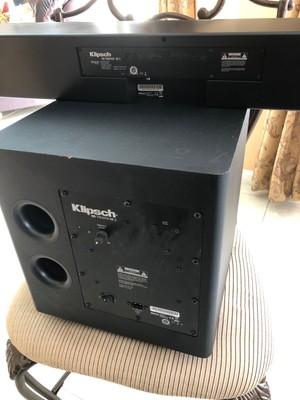 klipsch hd theater sb 3 soundbar with wireless subwoofer