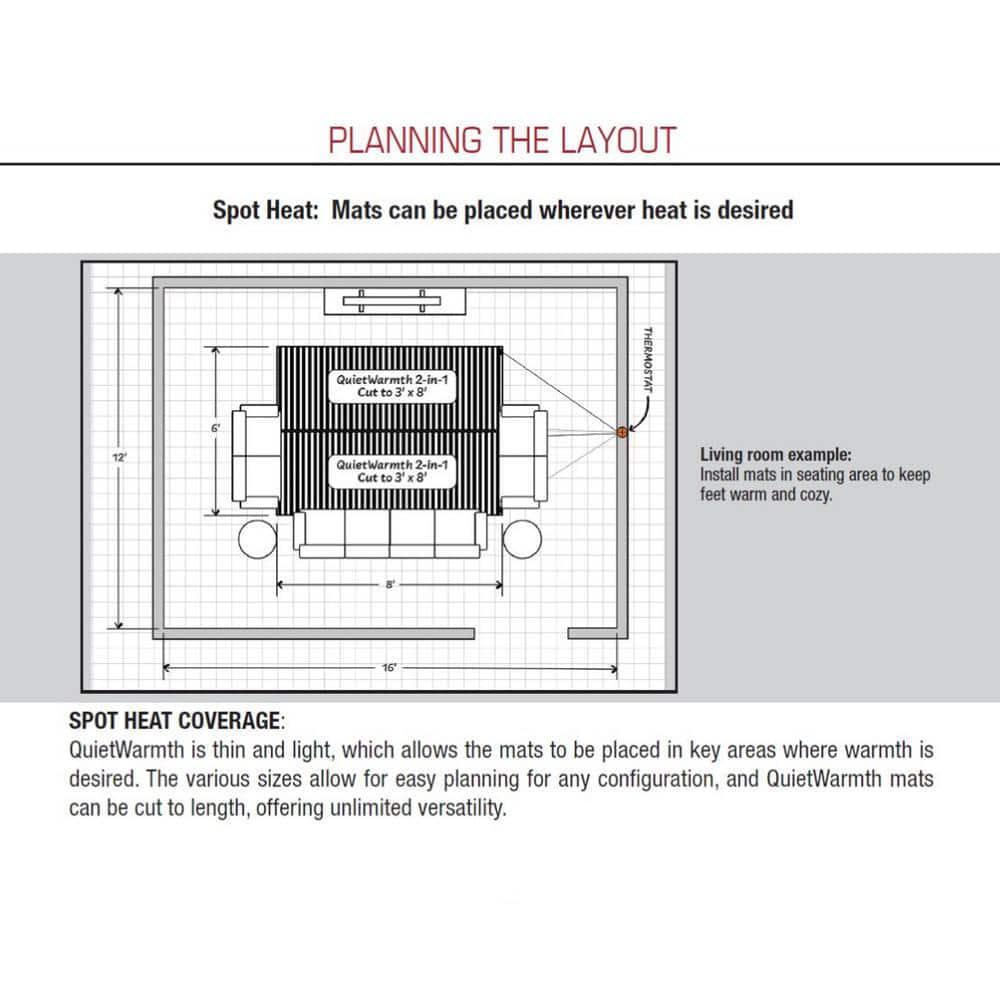 Electric Radiant Floor Heating Quietwarmth Installation Manual