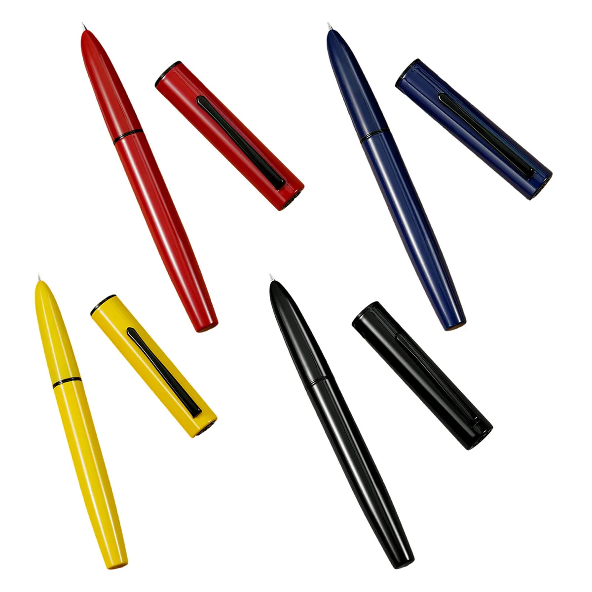New Hongdian C1 Screw Type Plastic Fountain Pen EF/F Nib Office Writing Pen