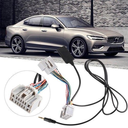 Adaptador Bluetooth para automóvil de 14 pines + cable AUX para radio VOLVO C S V CX 30 40 50 60 70 - Imagen 2 de 5