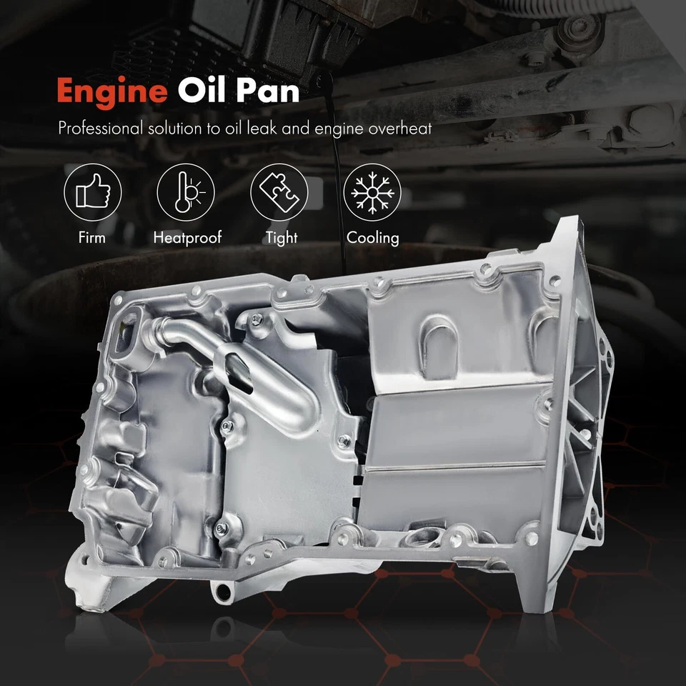 Nuevo cárter de cárter de aceite de motor para Chevrolet Oldsmobile Pontiac Saturn l4 2,2 L 19210614 Foto 3 de 4