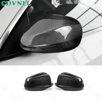 For BMW E92 2010-2012 Real Carbon Fiber Exterior Reversing Mirror Cover Trim 2*