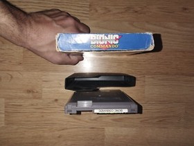 BIONIC COMMANDO - NINTENDO NES EDICION ESPA&Ntilde;OLA PAL B - CAJA ORIGINAL