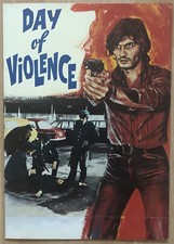 DAY OF VIOLENCE 1977 ORIGINAL ITALIAN PRESSBOOK NEAR MINT
