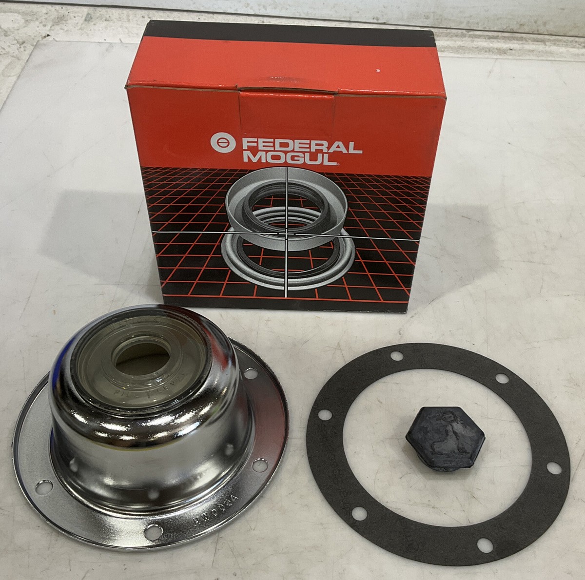 NATIONAL OIL SEALS HW009A CHROME HUB CAP 476 | eBay