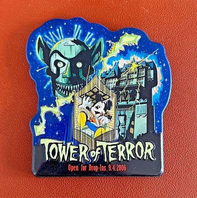 Tokyo Disney Sea Tower of Terror offen für Drop-Ins 9.4.2006 Magnet RAR