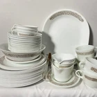 Vintage Corelle Brown Woodland Dinnerware - by the piece
