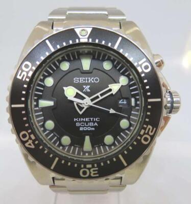 時計 SEIKO KINETIC SCUBA 5M62-0BL0 SEIKO 5M62-0BL0 KINETIC Divers SCUBA – Horizon Harbor Watches